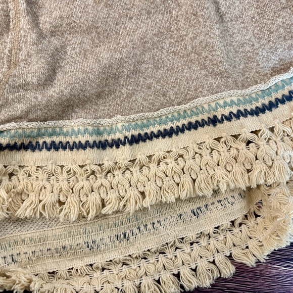 We The Free Brown and Cream Hooded Sweater - Picture 7 of 10